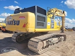 Used Komatsu Excavator in yard